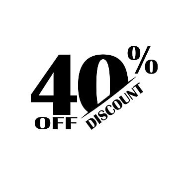 40 off Night Booking